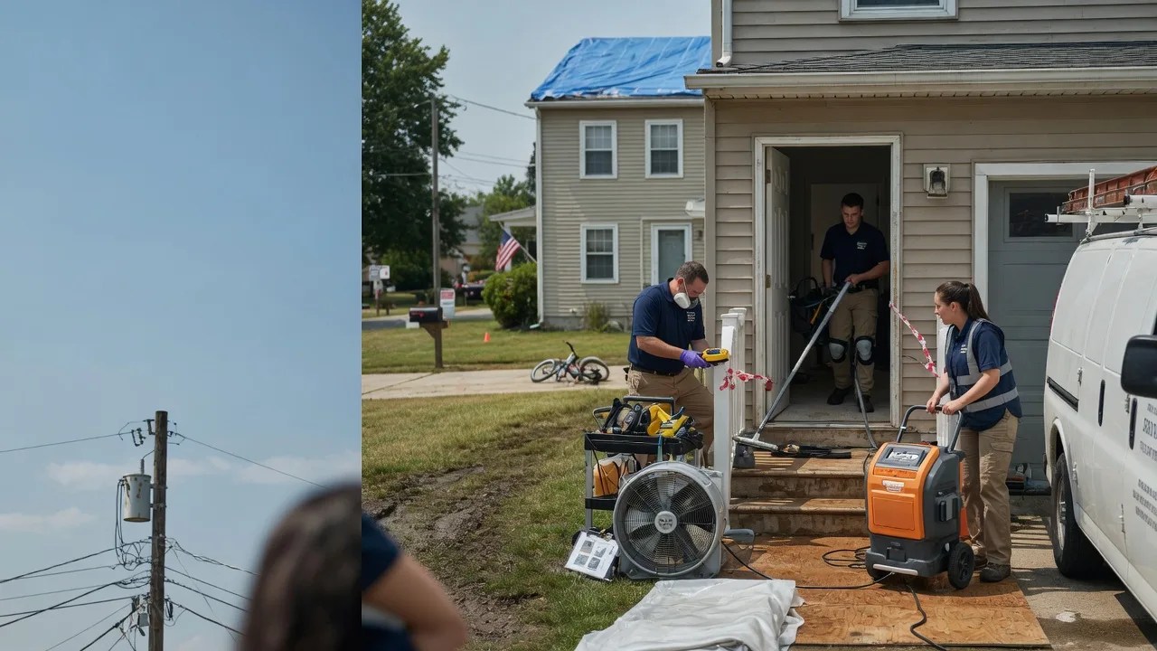 Water Damage Repair in Morrisville, PA near me